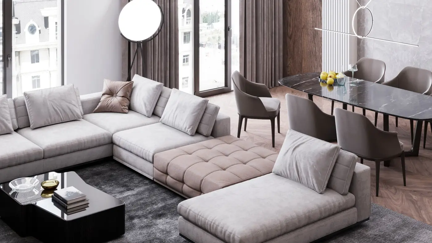 Квартира во Французском квартале, 162 м²