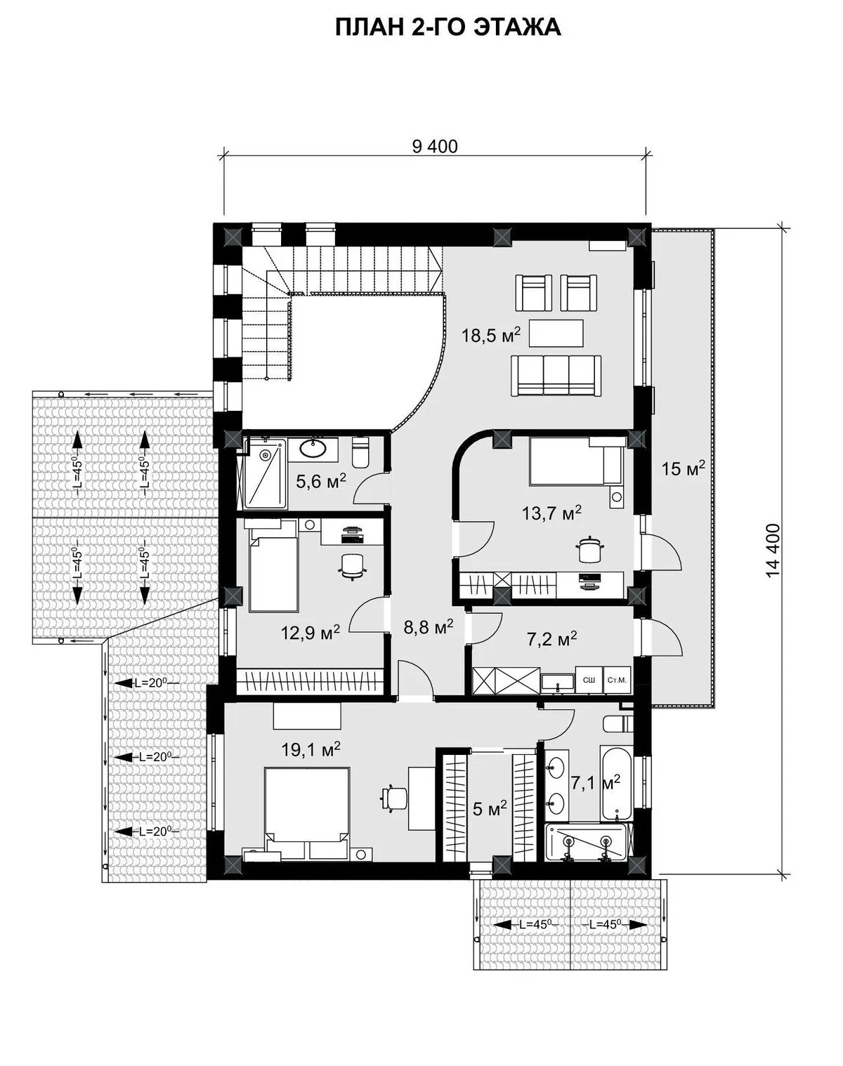 Планировка: VILMAR House #13